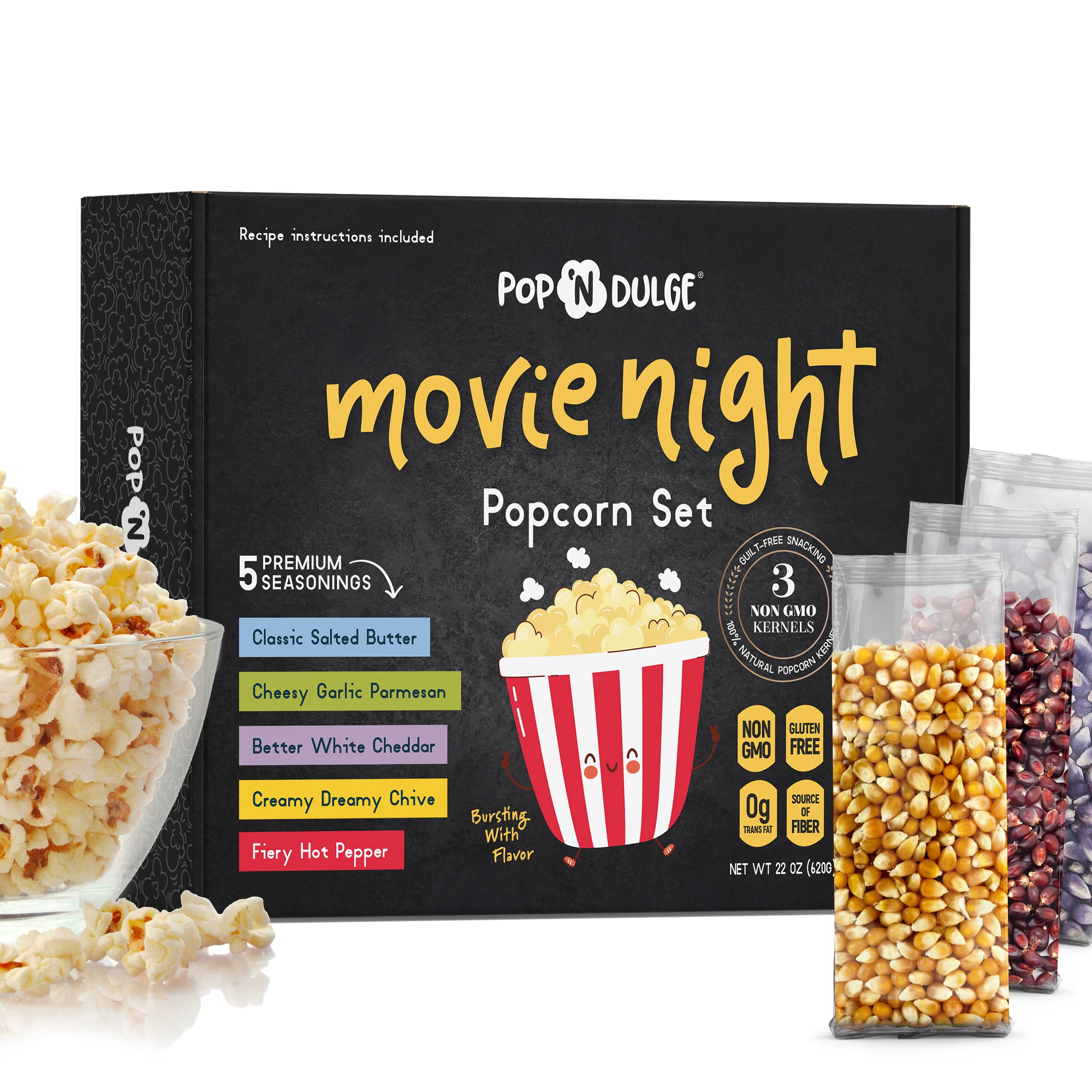 Pop Culture Gourmet Movie Night Gift Set